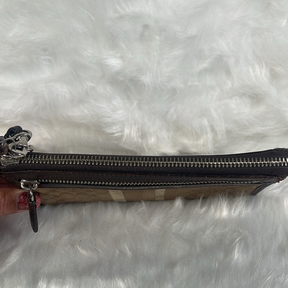 Coach zip wristlet wallet. - Picture 2 of 4